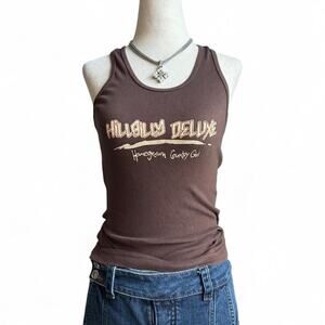 Vintage Y2K Brooks & Dunn Women’s Graphic Tank Top Country Girl Size S